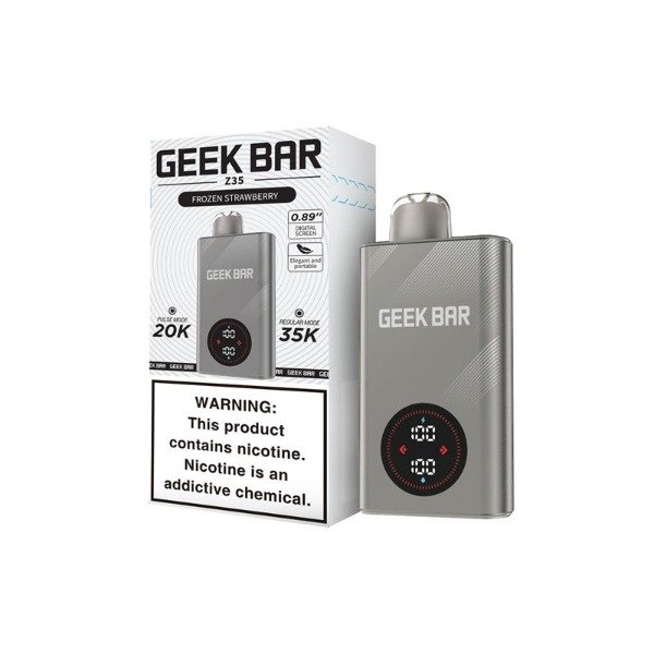 Producto - (POD DESCARTABLE) GEEKBAR Z35K - FROZEN STRAWBERRY