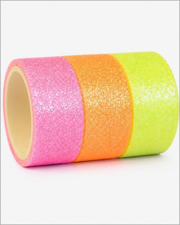 Producto - WASHI TAPE SET X3 "SHIMMER" (FLUO)