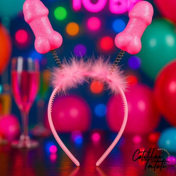 Producto - VINCHA DESPEDIDA DE SOLTERA ROSA