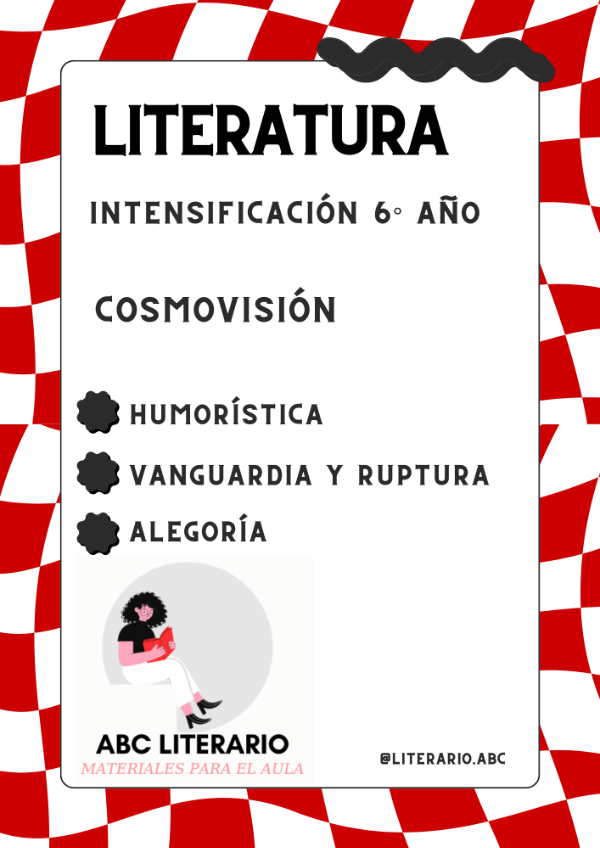 Producto - Integrador de literatura de 6 año I Intensificación PBA