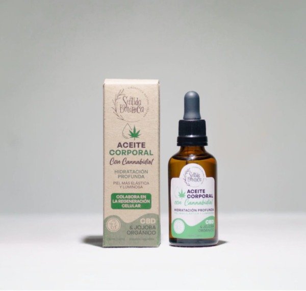 Producto - Aceite corporal con cannabidiol