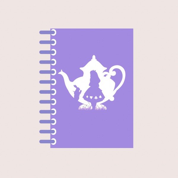 Producto - Cuaderno Alicia en el país de las maravillas - 1