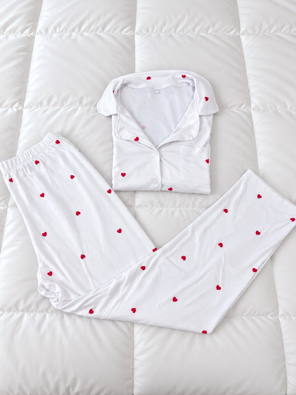 Producto - Camisero corazón rojo [MANGA LARGA] modal soft - 0