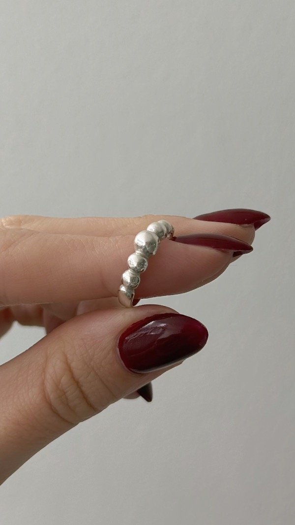 Producto - Anillo Carilo liso 17mm P925 - 1