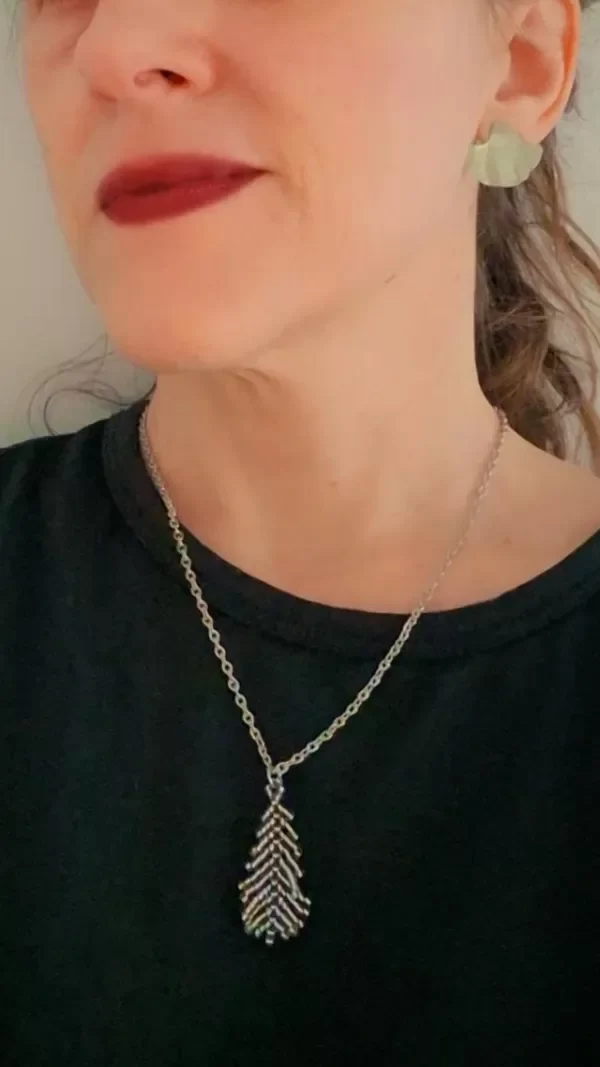 Producto - Collar Plumaje Plata