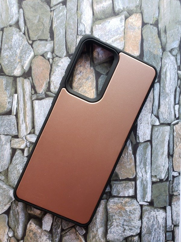 Producto - Funda rígida metalizada Samsung A52 cobre