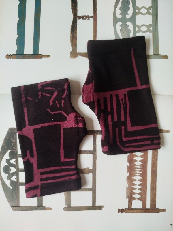 Producto - Mitones Emi - bordo estampa Campo-