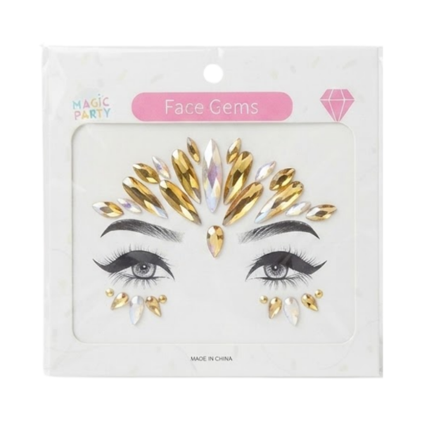Producto - Gemas adhesivas para rostro x unidad - 2