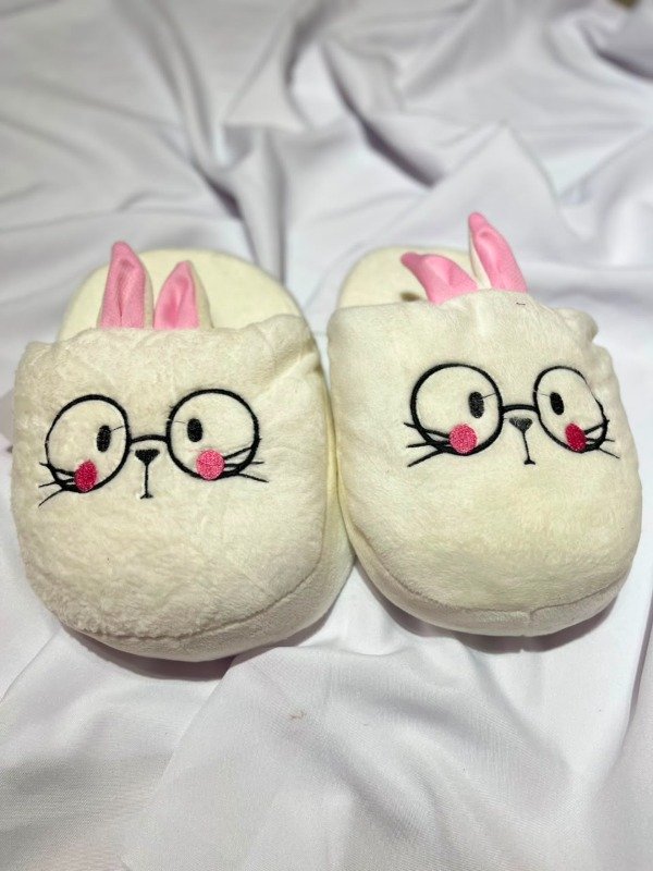 Producto - PANTUFLAS CONEJITO - (abarca 37 al 40)
