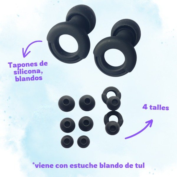 Producto - Tapones de silicona para dormir (y para salir!)