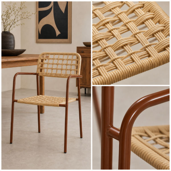Producto - Silla MANDARIN - Terracota - 1