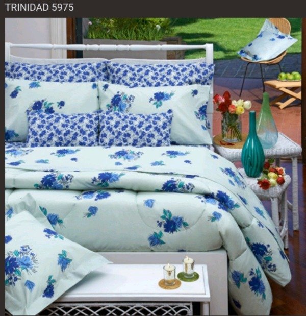 Producto - Sábanas Fiesta King size. 144 hilos Alg y pol.