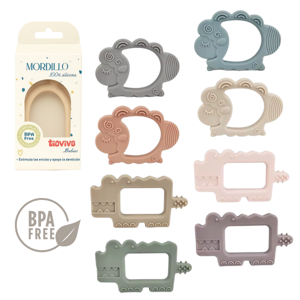 Producto - JT-004 MORDILLO SILICONA OVEJA Y COCODRILO INGRESO 20 DE JULIO