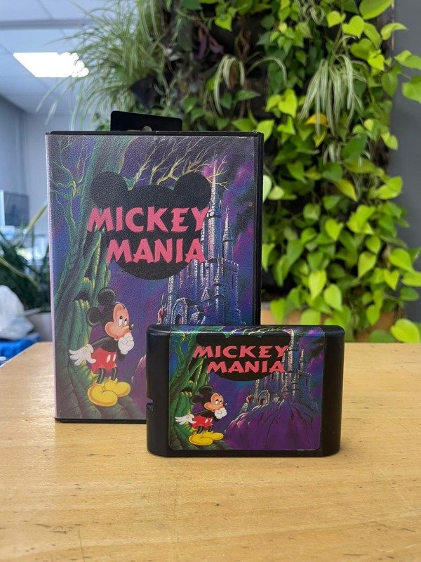 Producto - Cartucho Mickey Mania Para Sega Con Caja