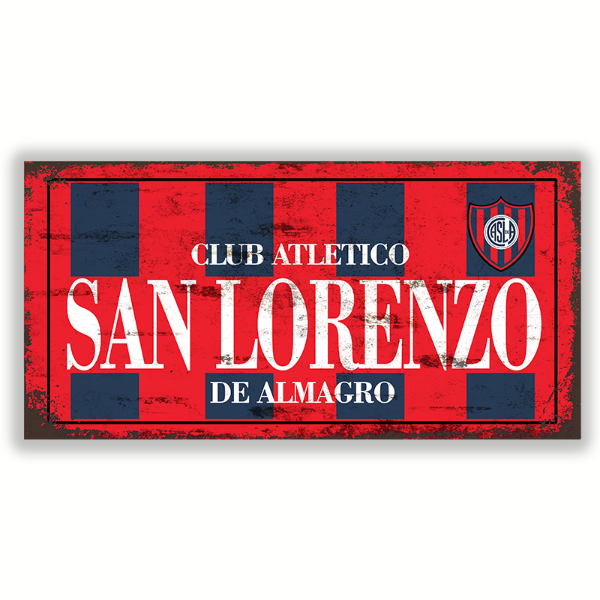 Producto - Chapa Retro San Lorenzo  (SPO/98)