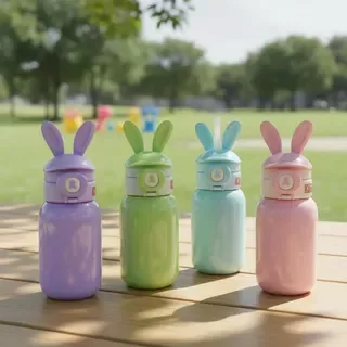 Producto - Botella termica Infantil Orejitas Kawaii