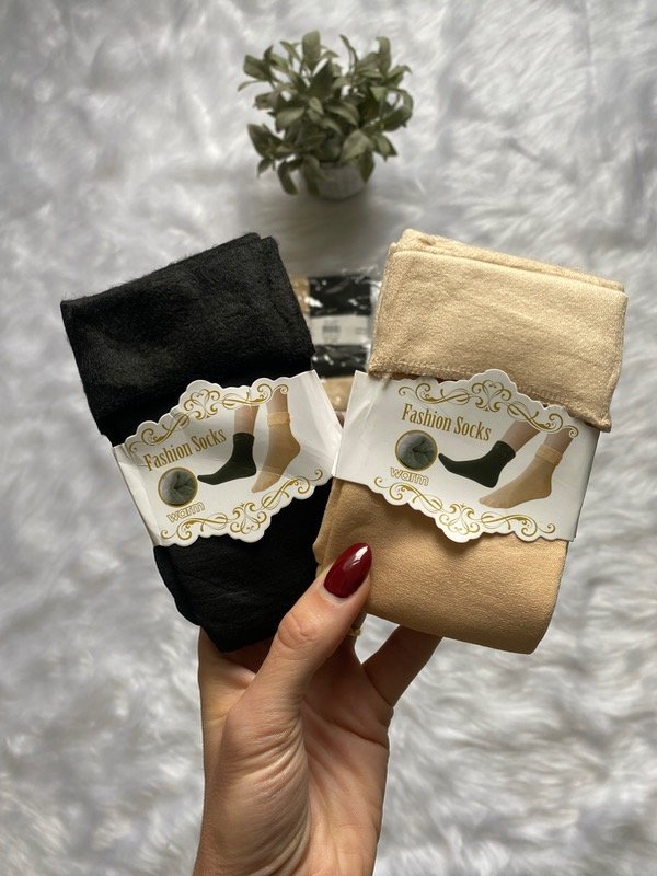 Producto - Medias térmicas con peluche, Importadas (Precio por Docena)