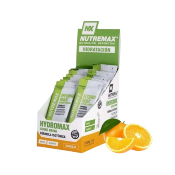 Producto - CAJA HYDROMAX SPORT DRINK x20 - NUTREMAX - 1