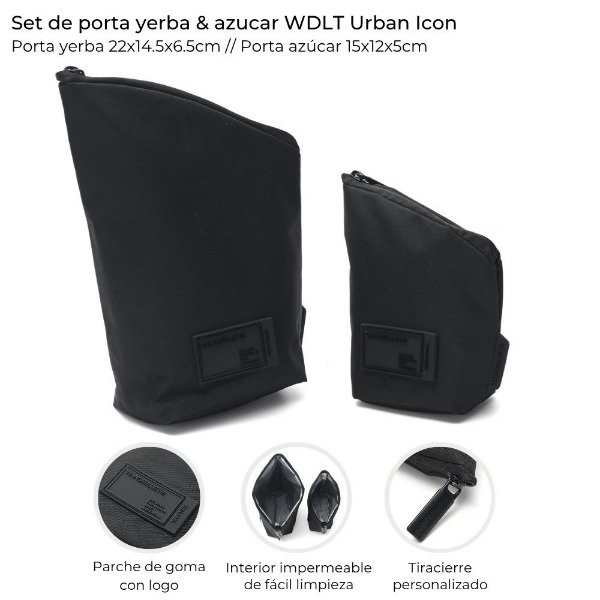 Producto - Set de porta yerba NEGRO - WANDERLUST - 0
