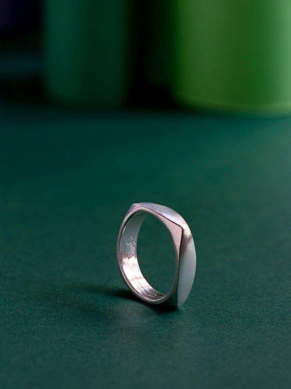 Producto - Anillo Bloque Plata 925