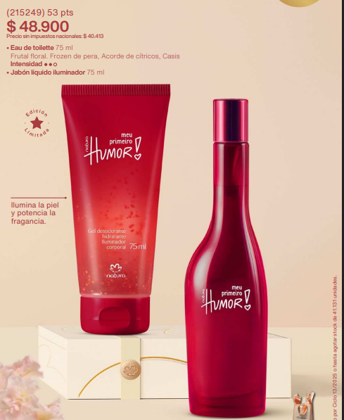 Producto - humor rojo 75ml + jabón liquido75ml