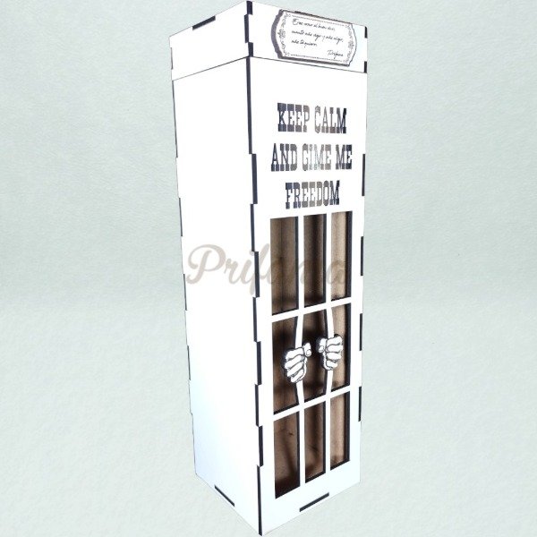 Producto - Caja de Vino Regalo Modelo 1 - Tapa Calada