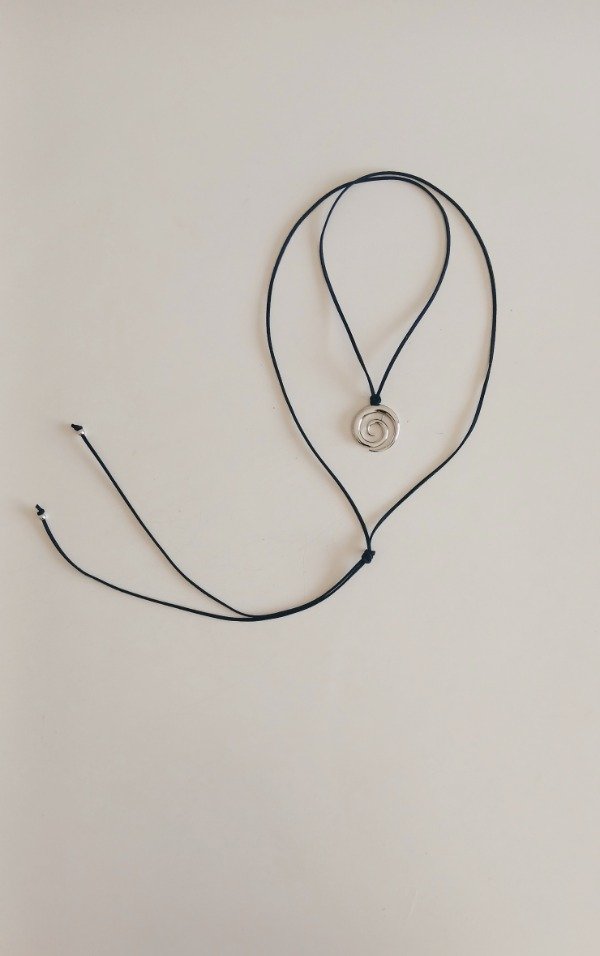 Producto - Collar De Gamuza Espiral