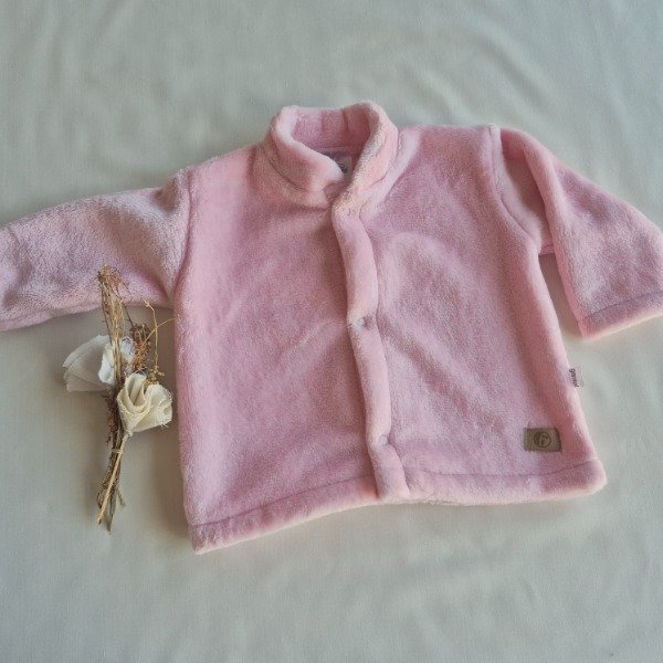 Producto - Saquito de piel Gamisé rosa
