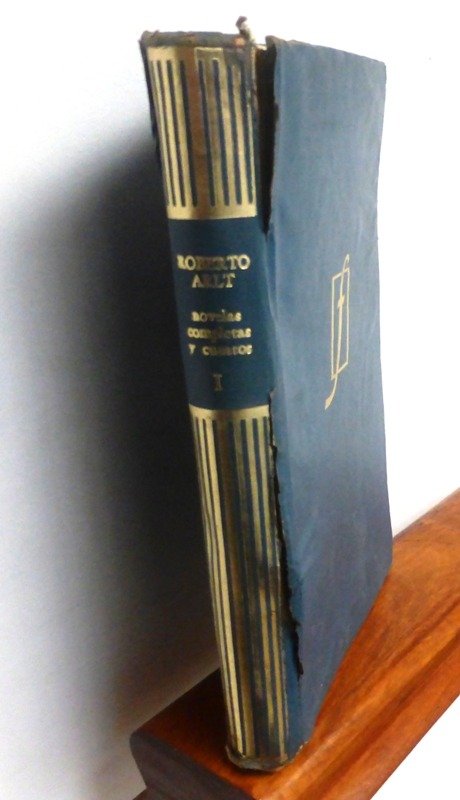 Producto - NOVELAS COMPLETAS Y CUENTOS TOMO 1  ROBERTO ARLT  JTE RABIOSO - LOS 7 LOCOS 1963 - 3