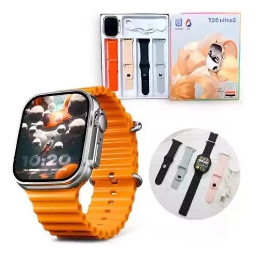 Producto - Smartwatch t20 ultra 4 mallas