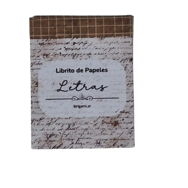 Producto - Mini Libritos de Papeles - 2