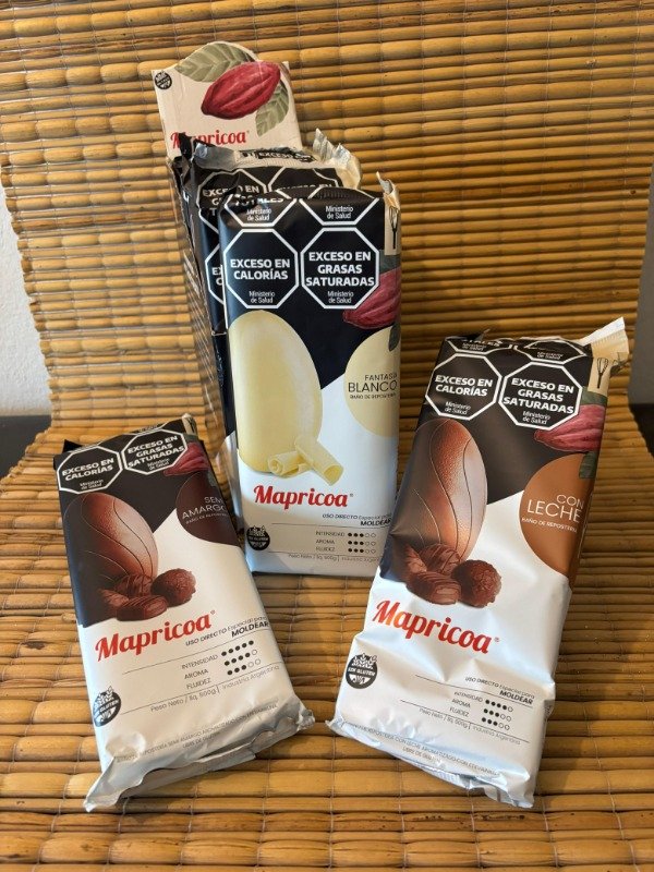 Producto - Chocolate Mapricoa barra x 500 grs