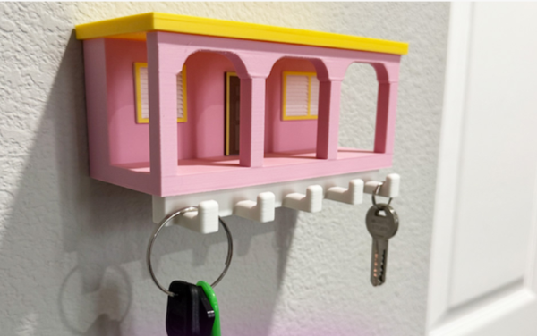 Producto - Portallaves la casita de Bad Bunny