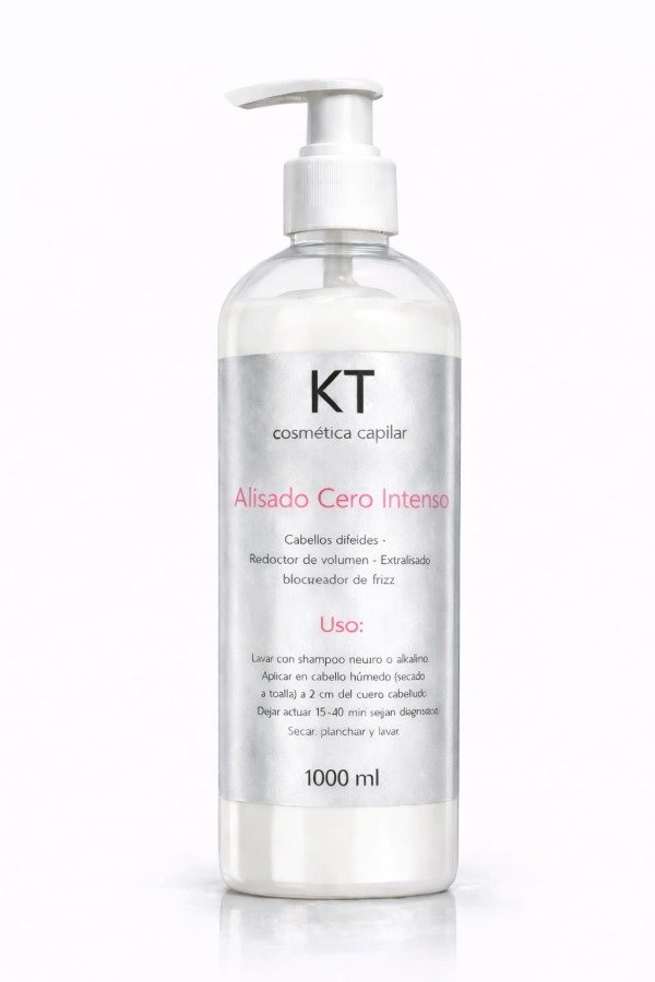 Producto - Alisado cero intenso