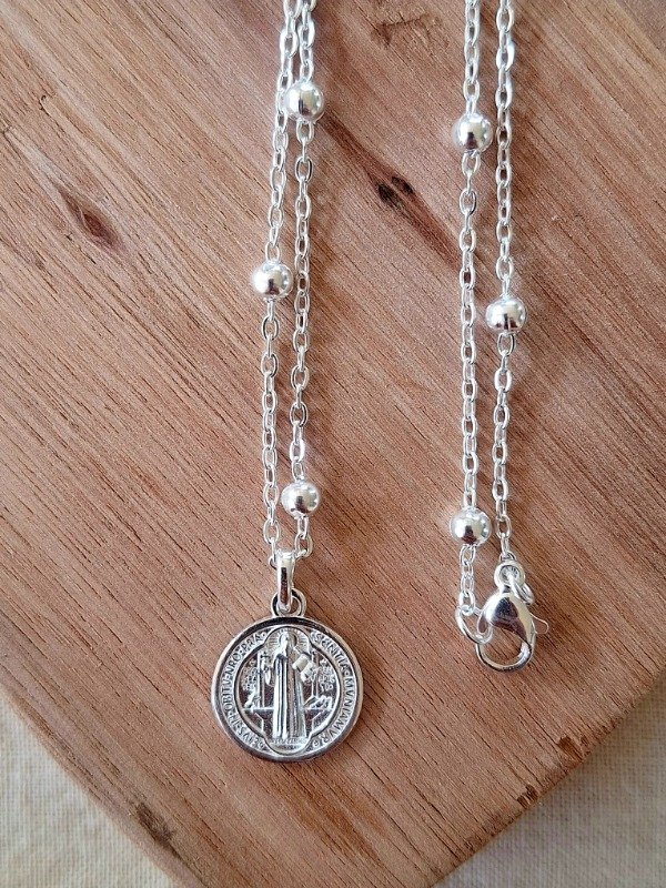 Producto - Collar San Benito plata - 1