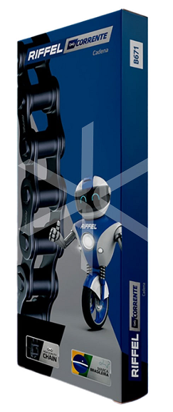 Producto - KIT DE TRANSMISION GILERA SMASH (15-35 428H X 110L) DYNAMIC/RIFFEL - 1