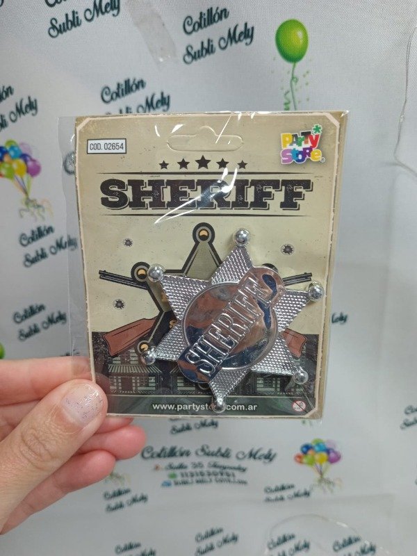 Producto - ESTRELLA SHERIFF PLATEADA