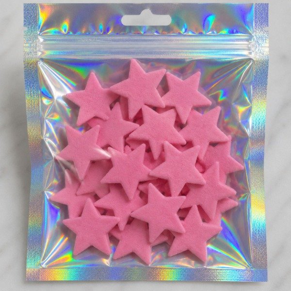 Producto - ESTRELLAS AZUCAR ROSA X20