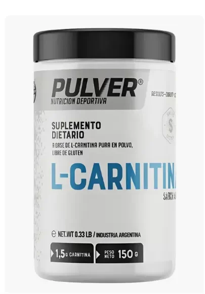 Producto - Pulver L-carnitina Quemador De Grasa Sin Tacc , Pura Sabor Ananá