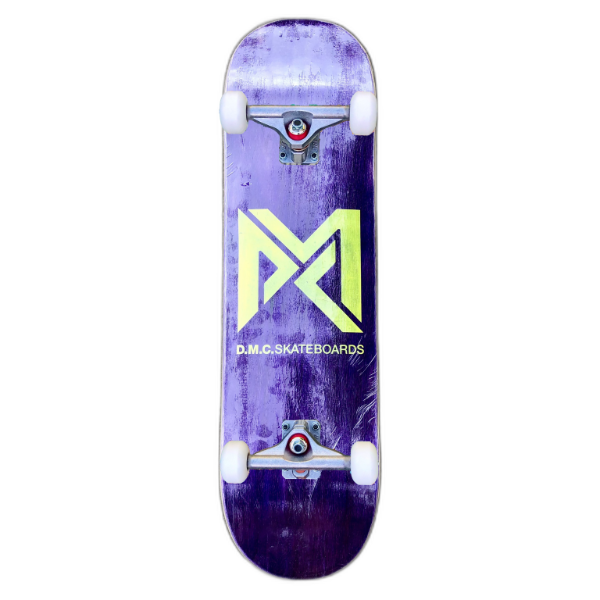 Producto - Skate Profesional Tabla DMC Completo - Full Logo Violeta V - ENVÍO GRATIS