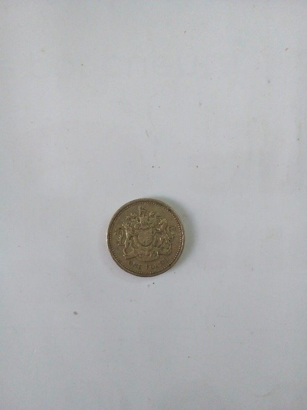 Producto - Moneda One pound Elizabeth - Inglaterra 1993 - Usada
