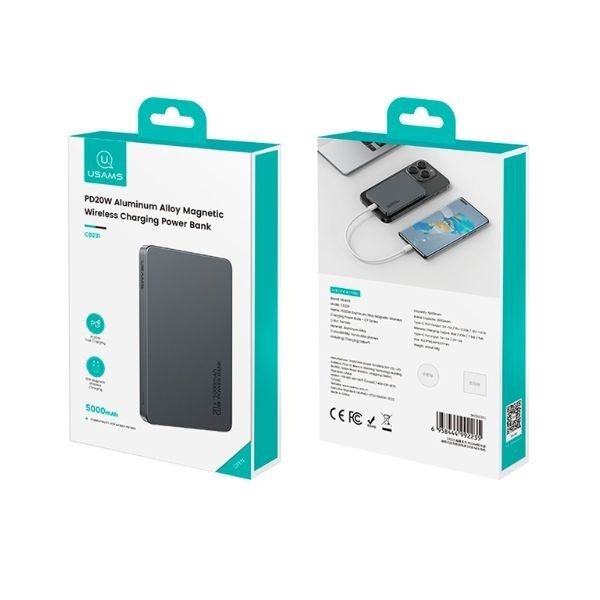 Producto - POWER BANK - 5KCD23101 - 5000MAH MAGNETIC "USAMS" - 7