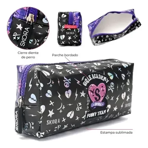 Producto - Skora Cartuchera Canopla Girl Academy