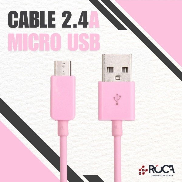 Producto - Cable Micro USB 2.4A Micro USB