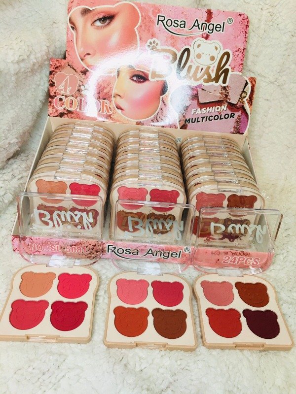 Producto - RB10431 CAJA X 24 RUBOR OSITO ROSA ANGEL