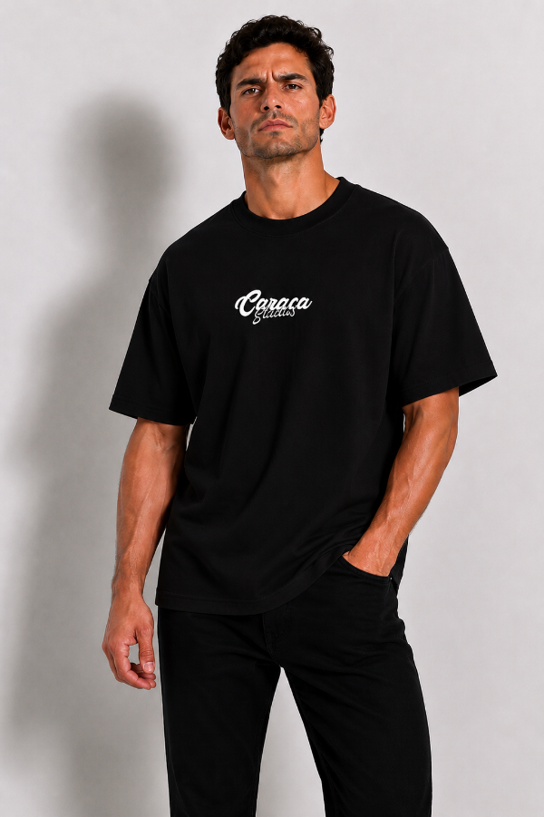 Producto - Remera Oversize Break Negra