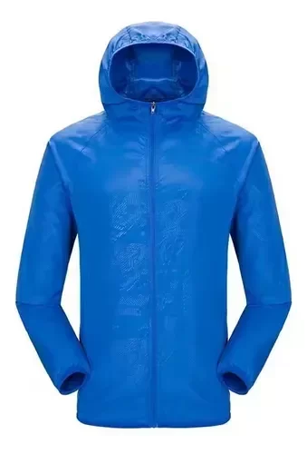 Producto - Campera Rompeviento azul