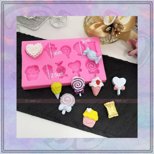 Producto - Molde Chupetines y dulces