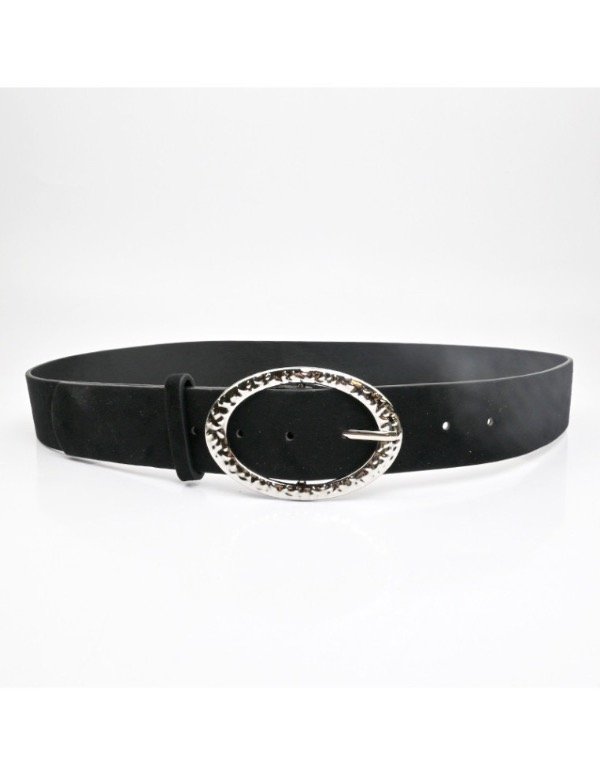 Producto - Cinto Silver Oval Negro