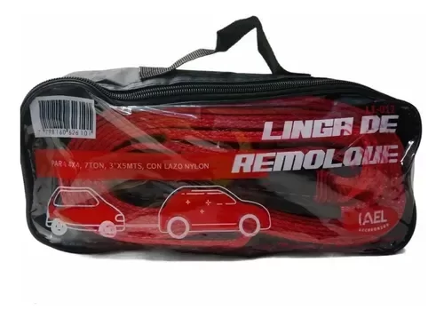 Producto - CINTA DE REMOLQUE PLANA 4 X 4 7 TON, 3" X 5 MTS C/ESTUCHE